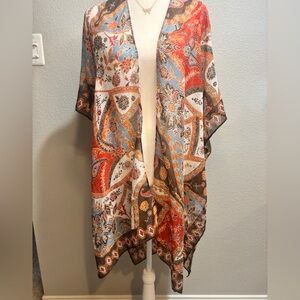 Rachel Roy Boho Paisley Kimono